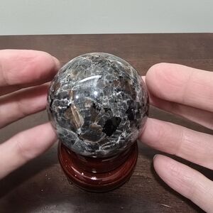 Yooperlite Crystal Sphere #E